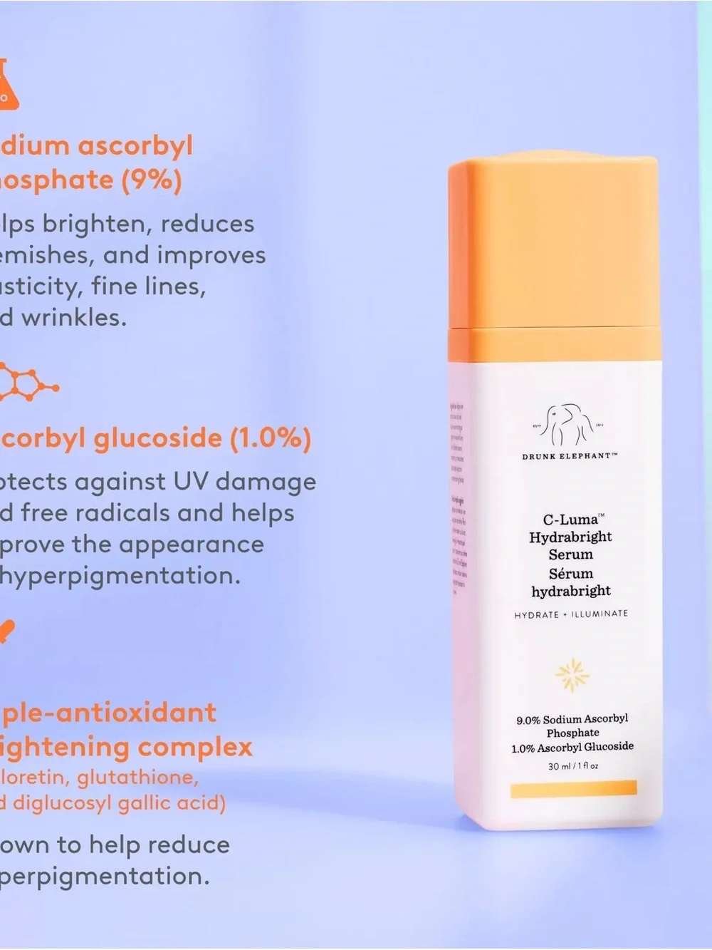 Drunk Elephant C-Luma Hydrabright Serum